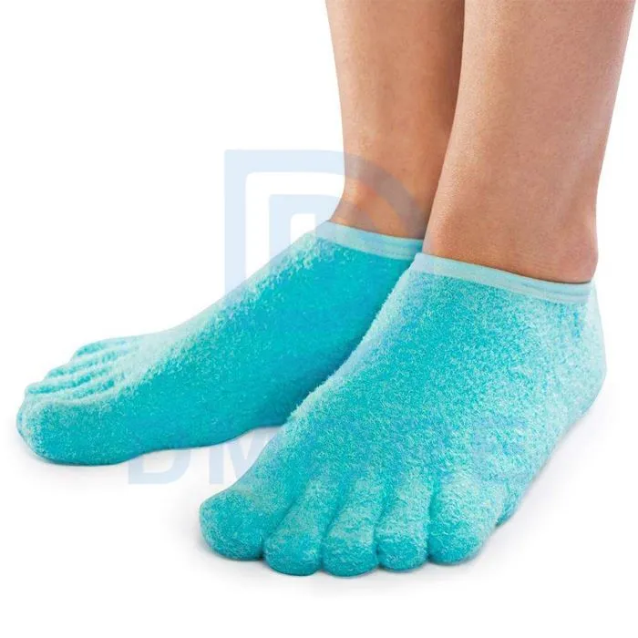Feuchtigkeitsspendende Fünf-Zehen-Gel-Socken