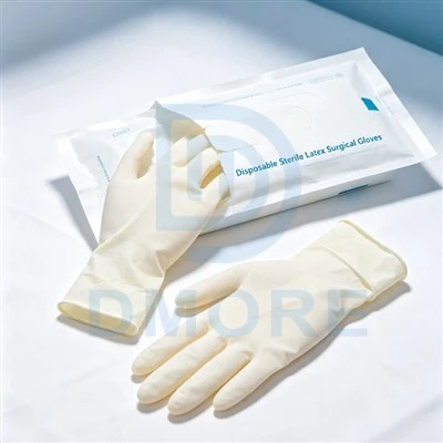 Einweg-OP-Handschuhe aus sterilem Latex
